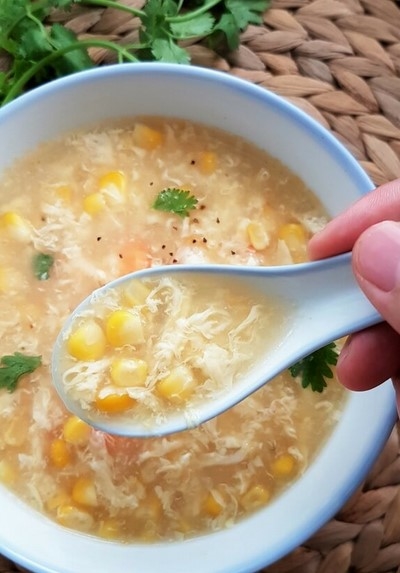 Explore Delightful instant corn soup 